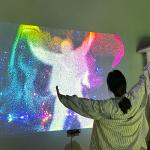 250V Interactive Gaming Projector Wall Projection System For Amusement Park