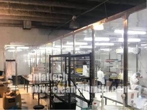 China Class 100/class 1000 Purificed Cleanshed factory