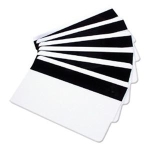 China Standard Size PVC White Matte Plastic Advertising Business Loyalty Membership Magnetic Stripe Business ID Card factory