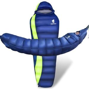 China Waterproof 320T Nylon Polyester Sleeping Bag For Stroller factory