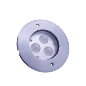 China 9 Watt LED Underwater Light With 316 Stainless Steel Material 3 Years Warranty factory