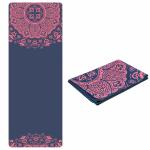 anti slip eco friendly factory in Ningbo self rolling 3 mm suede yoga mats