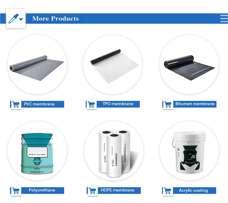 1.5mm in thickness with high weather resistance for the renovation of old concrete rooftops 