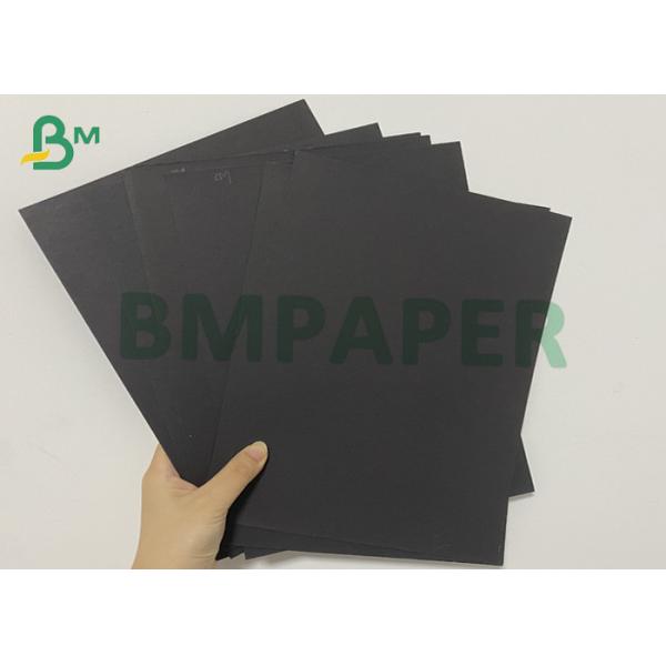 China 110 - 200gsm Black Card Paper Printing Business Card Notebook Cover factory