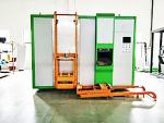 Outdoor Kitchen Automatic Composter Machine 5000kg Compost Grinder Shredder