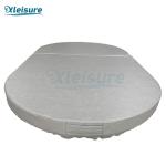 Warranty-protected Oval Spa Thermal Cover Vinyl Hot Tub Spa Lid For Cedar Barrel