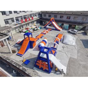 Inflatable Floating Water Park Customized Design And Waterproof Features Air