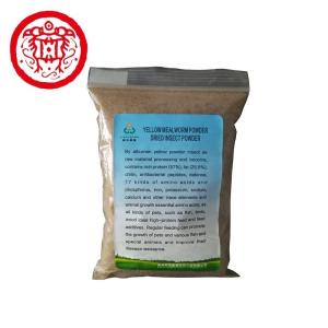 China wholesale 8.35kg/Bag Chitin Fish Feed Additive for Nutrition mealworm powder factory
