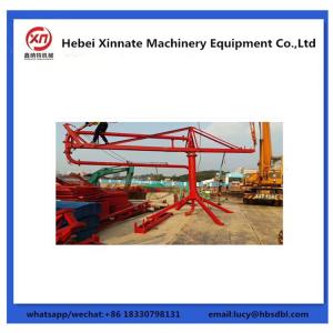 China 12m 18m Concrete Boom Placer Manual Electric factory