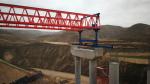 JQJ 30 / 120t highway bridge erecting machine, bridge construction beam moving