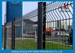 Pvc Coated Welded Wire Fence Panels , Welded Mesh Fencing 200*50mm