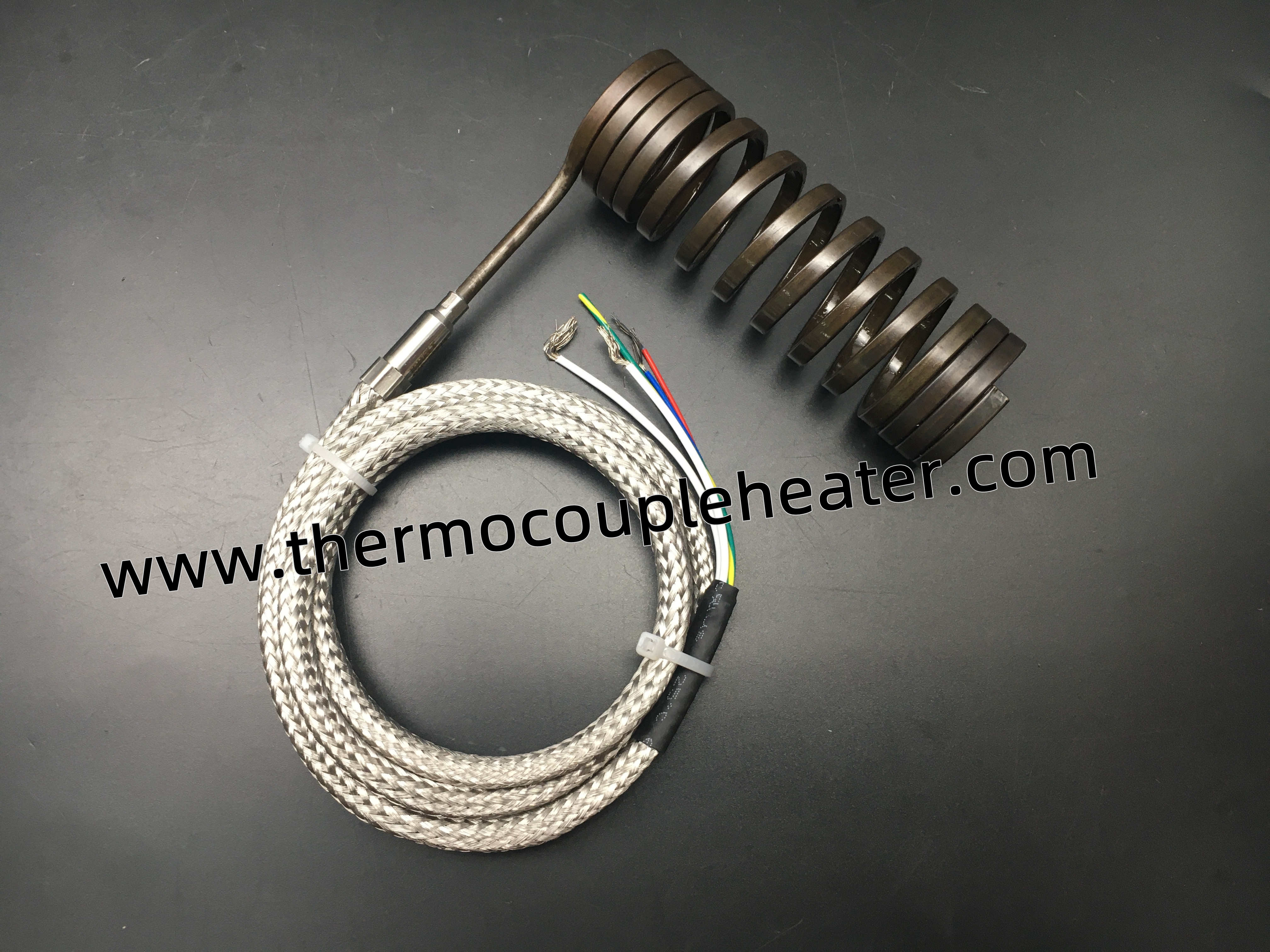 China Hot Runner System Spiral Heater With Built In Thermocouple J factory