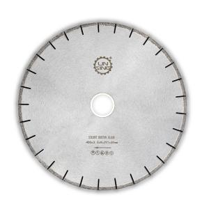 China Diamond Saw Blade Silence J Slot Stone Cutting Tools for Dekton Slab Cutting factory