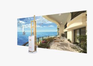 China 2.39m Automatic Wall Inkjet Printer Unique Ink Heating Program factory