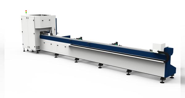 China QH-GA Automatic Obstacle Avoidance Tube Laser Cutting Machine Weldseam Identification Semi-automatic Loading factory
