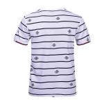 Customised Stylish Mens T Shirts Short Sleeve 100% Organic Cotton Material