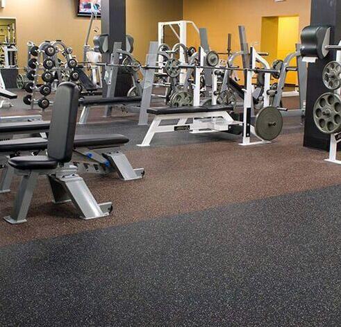 Anti Slip Indoor Gym Shock Absorption Rubber Mats Roll Gym Flooring Inflatable