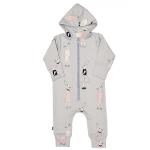 Custom Baby Rompers Bamboo Cotton Baby Clothes with Hood Baby printed clothing