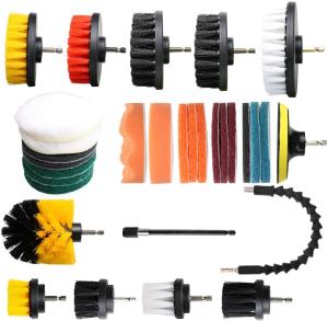 China 88mm Power Drill Brush Replacement Set 31pcs Household Cleaning factory