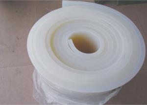 China Compression Molded Silicone Rubber Sheet High Temp Any Colors Available factory