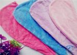 Microfiber Quick Water-Absorbing Wet Hair Wrap Turban Towel , Fast Drying Towels