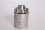 Vacuum Brazed Diamond Drum Wheel High Cutting Efficiency For Stone Shaping