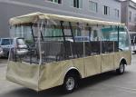 Battery Operated 11 seater 5kw Electric Sightseeing Car Club Cart With Rain