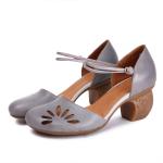 S291 Manufacturers Pure Color Simple And Versatile Fashion Leather High Heels