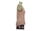 Funky Comfy Summer Ladies Loungewear Sets Two Piece Sleeveless V Neck Tops