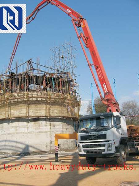 Hydraulic Oil Cooling Cement Pump Truck Germany HBC Remote Control