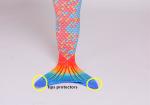 3PCS Sets Toddler Swimmable Mermaid Tail For Boys / Girls Flexible Elastic