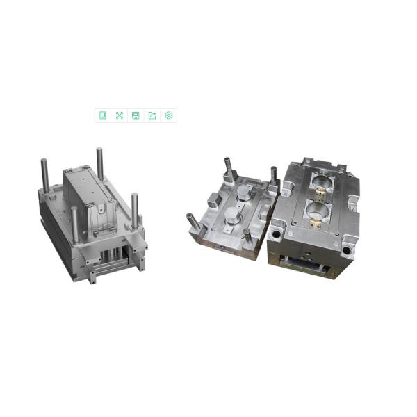 China High Performance Plastic Household Socket Mold Hot / Cold Runner factory