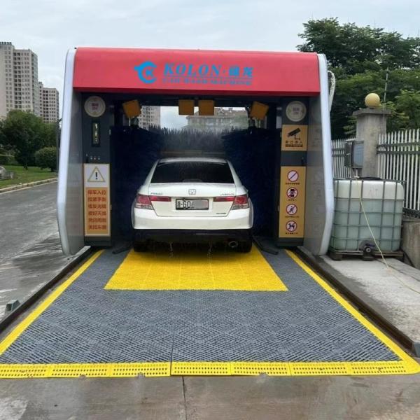 KOLON Water Spraying System Stainless Steel Rollover Car Wash Machine Washing 15