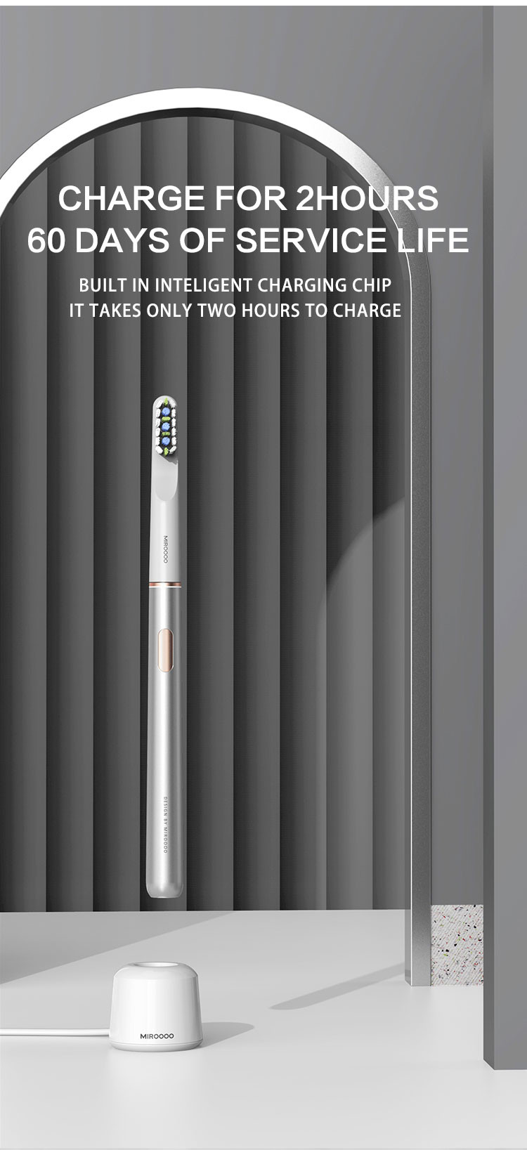 Ultrasonic Toothbrush Electric X1，Factory Direct Wholesale Rechargeable Electric Toothbrush For Teeth Whitening