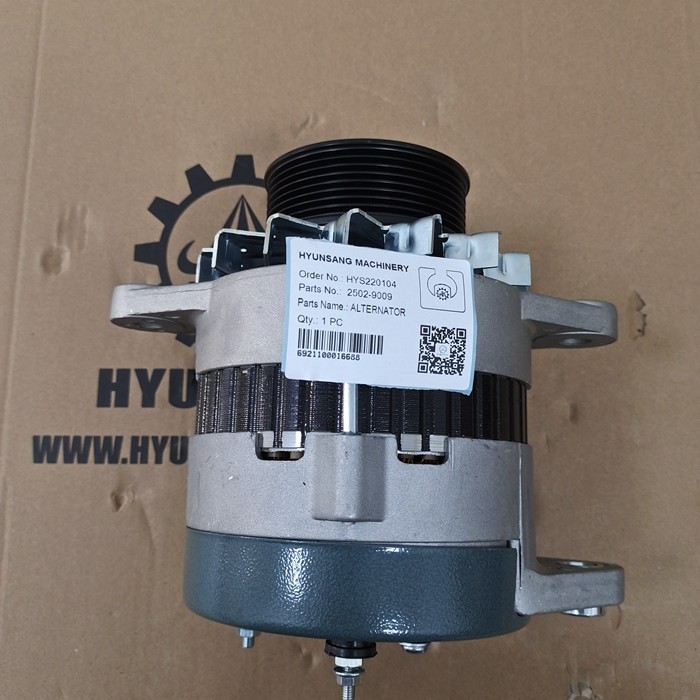 Komatsu Alternator 2502-9009 25029009 2502-9007 For DL300 DX300 DX340 Electrical Parts