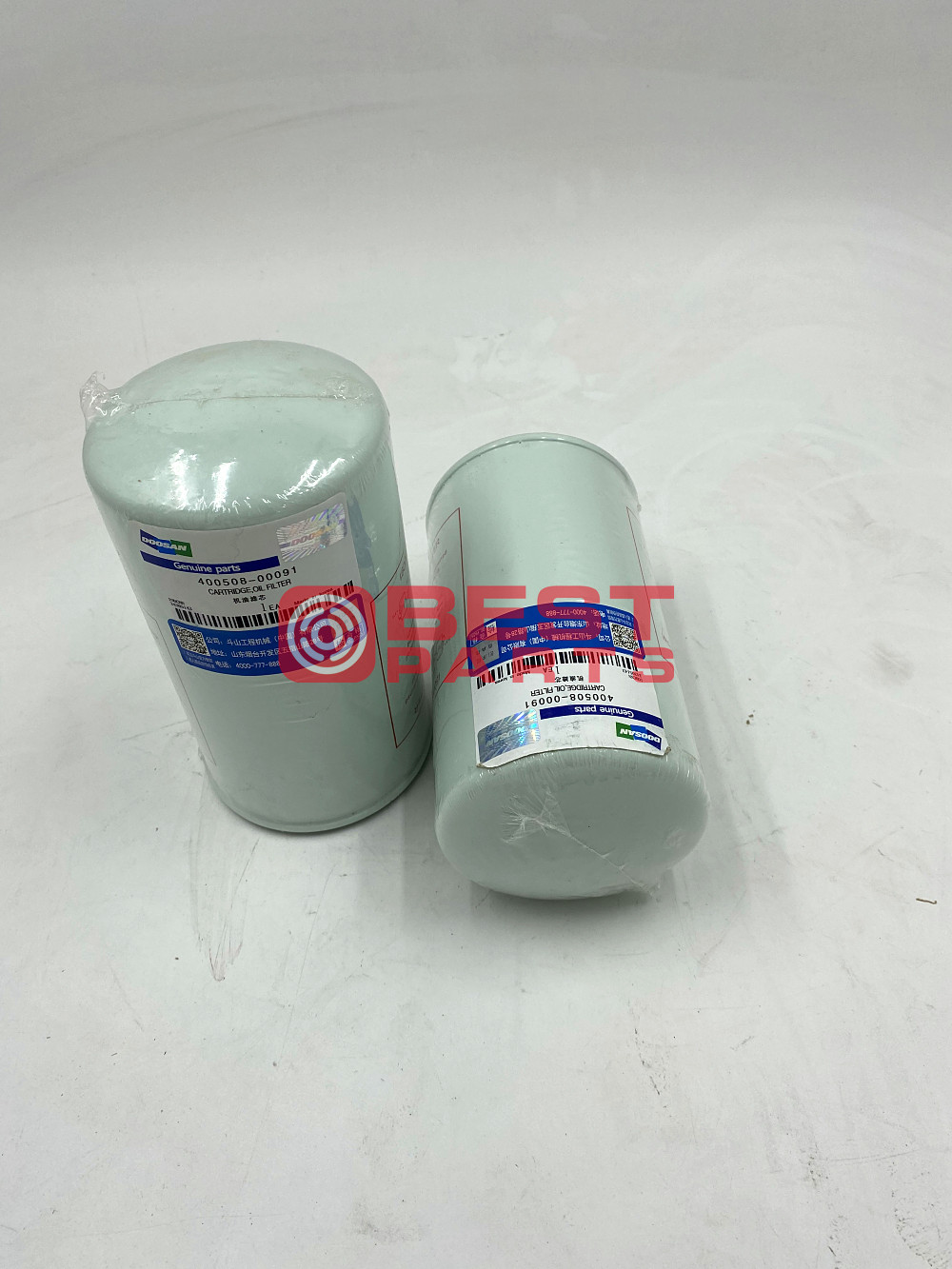 OEM Tractor Engines Separator Excavator Engine Parts Oil Filter 400508-00091 For DOOSAN DL200 Engine DL06