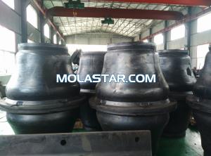 China Molastar Supper Cone Fender / Cone Rubber Fender factory