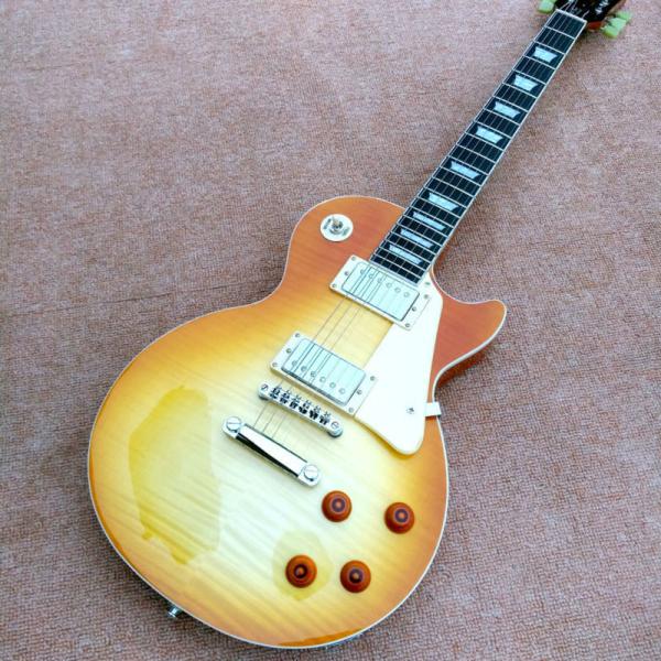 New style of high-quality standard LP 1959 R9 electric guitar, maple top, ebony