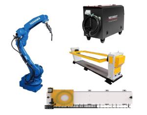 China YASKAWA SP165 12kg Payload Industrial Robot Arm 380-480 VAC Welding Robot Arm factory
