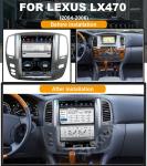 LEXUS LX470 12.1inch Android Auto Head Unit DVD Player Vertical Screen