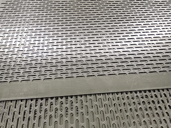 Slot Hole Perforated Sheet With Higher Filterability Mesh 3 15 Mm Hole Shape Slot