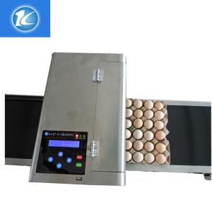 China Automatic Egg High Resolution Inkjet Printer With ABC Standard Printing Font factory