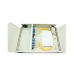 Wall Mount 48 Cores Optic Fiber Box indoor fiber termination box