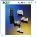 9.525mm Barrier Terminal Block 300V 20A 2 - 24P PBT Brass Screw Clamp Termin