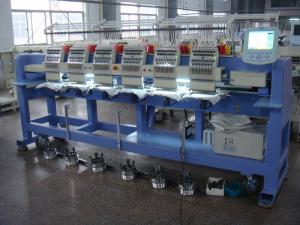 China Low Noise Six Heads Cap Embroidery Machine , Embroidery Hat Machine / Equipment Sunwing Ct1506 factory