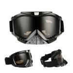 Windproof Cool Dirt Bike Goggles With High Transparency ARC PC Lens