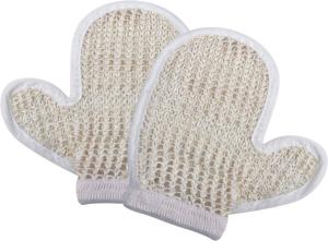 China Natural Customized Dead Skin Exfoliating Shower Mitt Sisal Body Scrubber Glove factory