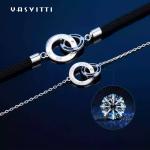 0.22m 0.1oz Sterling Silver Jewelry Sets Silver Chain And Bracelet Set ODM