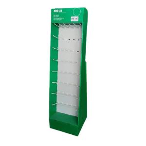 Promotion Retail Pop Up Shop Display Carton Stands With Hooks