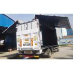 Carbon Steel 0.8T Truck Hydraulic Van Wing 9600mm 8 Wheeler Wing Van
